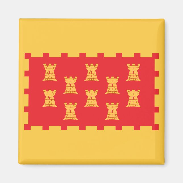 Imán Bandera del Gran Manchester (condado del Reino Uni (Frente)