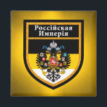 Imán Bandera del imperio ruso<br><div class="desc">Bandera del imperio ruso</div>