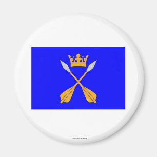 Imán Bandera del län de Dalarnas