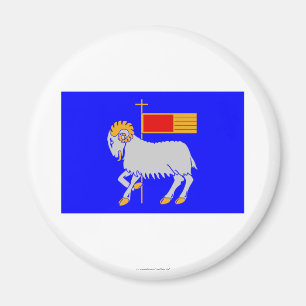 Imán Bandera del län de Gotlands