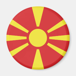 Imán Bandera del Norte de Macedonia