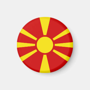 Imán Bandera del Norte de Macedonia