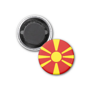 Imán Bandera del Norte de Macedonia