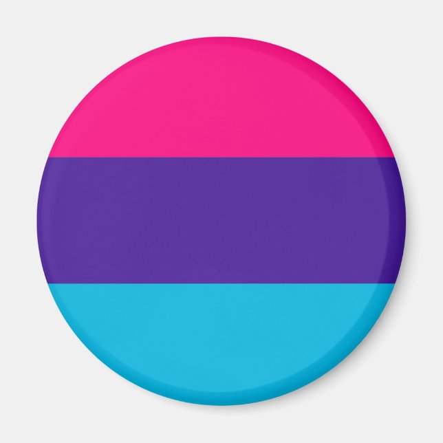 Imán Bandera del Orgullo Andrógino (Frente)