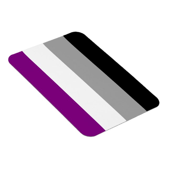 Imán Bandera del Orgullo Asexual (Lado Derecho)