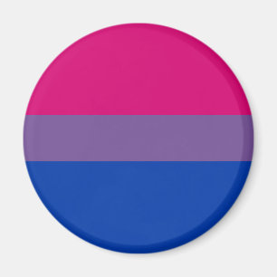 Imán Bandera del Orgullo Bisexual