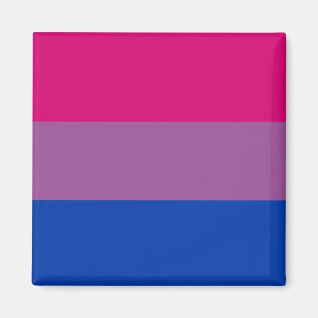 Imán Bandera del Orgullo Bisexual (Frente)