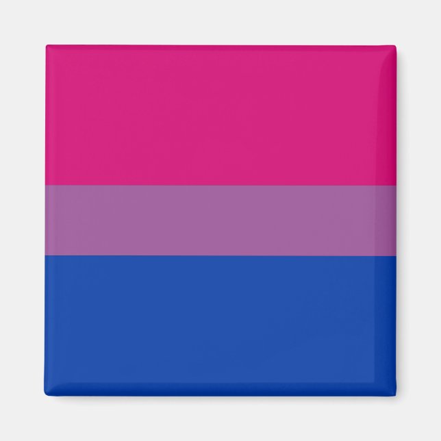 Imán Bandera del Orgullo Bisexual (Frente)