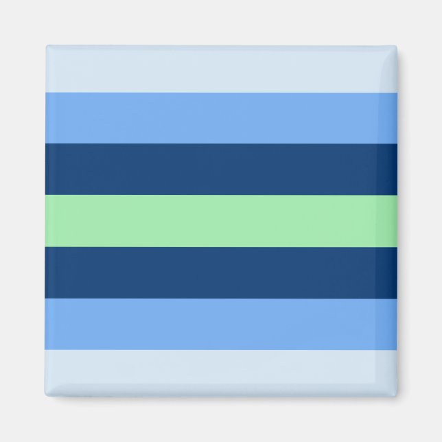 Imán Bandera del orgullo boyflux (Frente)