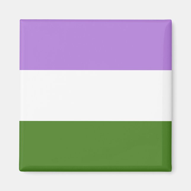 Imán Bandera del Orgullo de Género (Frente)