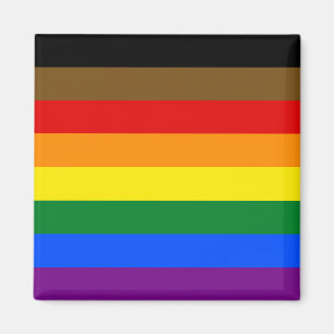 Imán Bandera del Orgullo Filadelfia LGBTQ