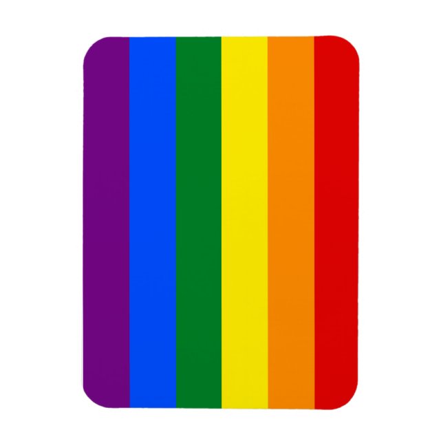Imán Bandera del Orgullo Gay (Vertical)