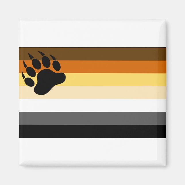Imán Bandera del orgullo gay (Frente)