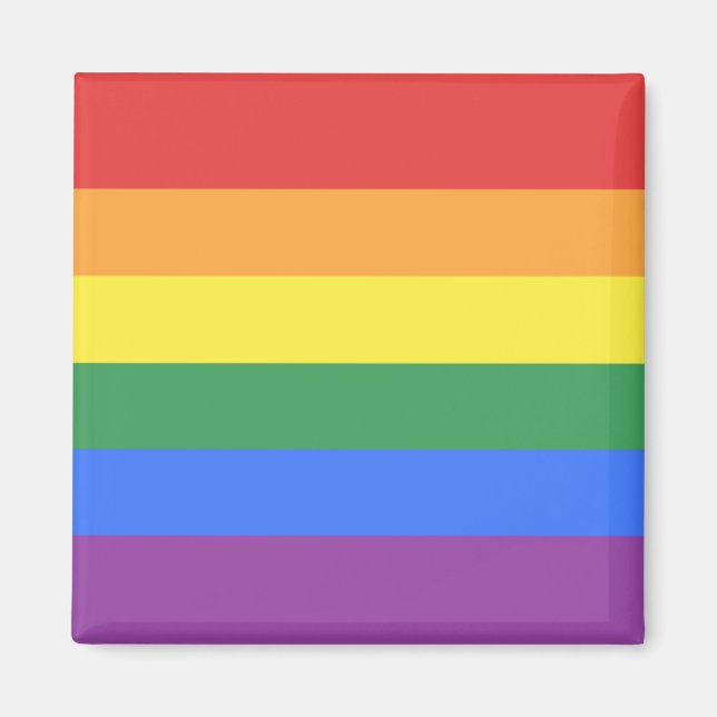 Imán Bandera del orgullo gay (Frente)