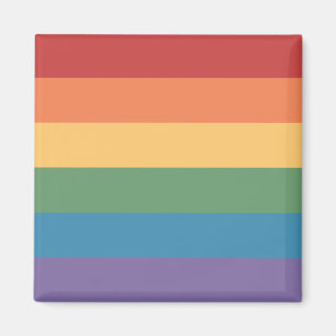 Imán Bandera del Orgullo Gay con Efecto Heather