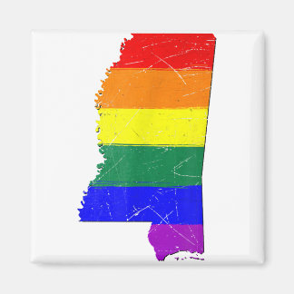 Imán Bandera del Orgullo Gay de Misisipi