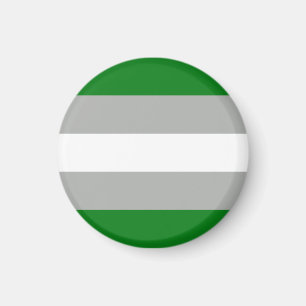 Imán Bandera del Orgullo Grisromántico