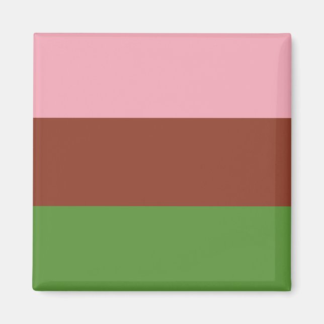 Imán Bandera del Orgullo Gynesexual (Frente)