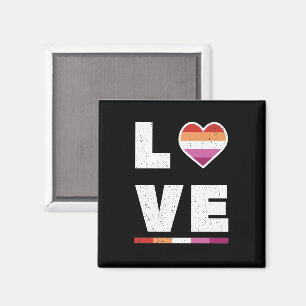 Imán Bandera del Orgullo Lésbico LGBTQ Molesta Amor Gru