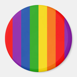Imán Bandera del orgullo LGBTQ+, colores del orgullo ga