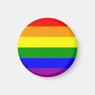 Imán Bandera del Orgullo LGBTQIA+ Arcoíris