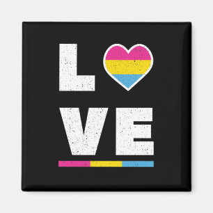 Imán Bandera del Orgullo Pansexual LGBTQ Molesta Amor G