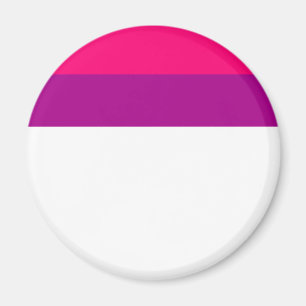 Imán Bandera del Orgullo Semi Bisexual