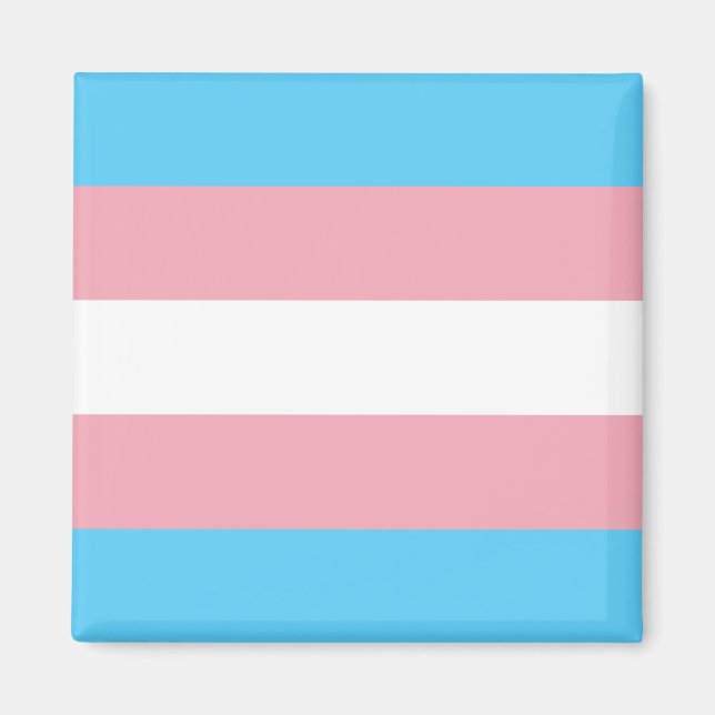 Imán Bandera del Orgullo Trans (Orgullo Transgénero) (Frente)