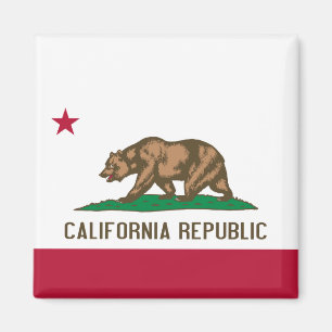 Imán Bandera del oso de la República de California: Est