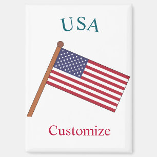 Imán Bandera del país USA Thunder_Cove