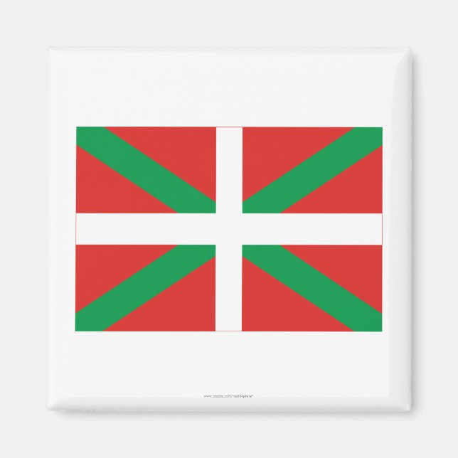 Imán Bandera del País Vasco (Euskadi) (Frente)