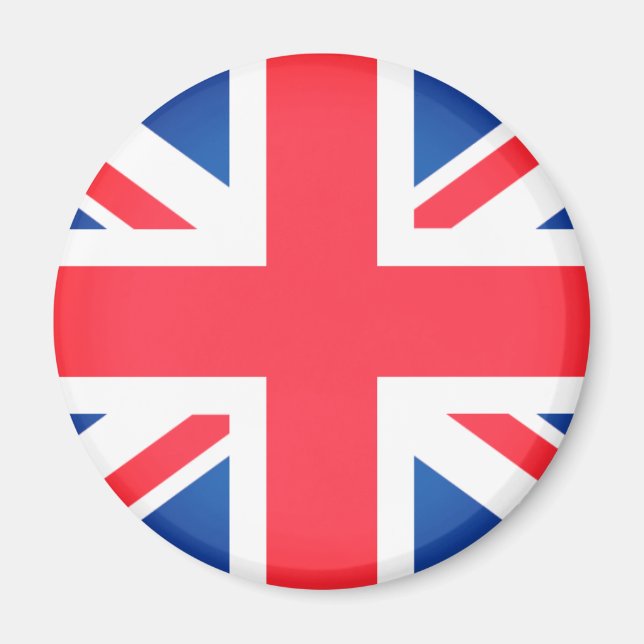 Imán Bandera del Reino Unido (Frente)