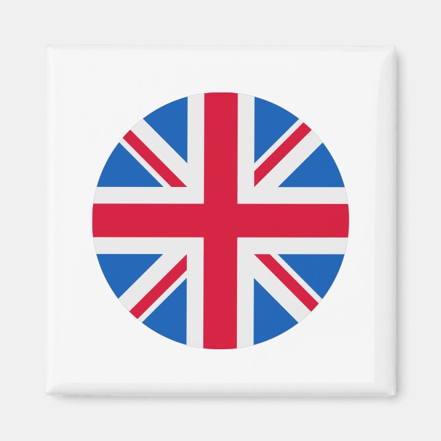 Imán Bandera del Reino Unido (Frente)