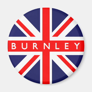 Imán Bandera del Reino Unido de Burnley