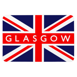 Imán Bandera del Reino Unido de Glasgow