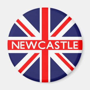 Imán Bandera del Reino Unido de Newcastle