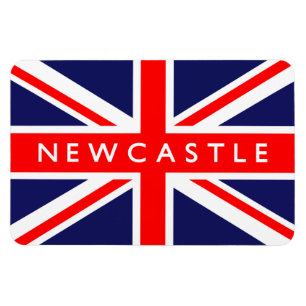 Imán Bandera del Reino Unido de Newcastle