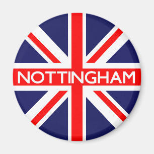 Imán Bandera del Reino Unido de Nottingham