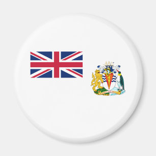 Imán Bandera del Territorio Antártico Británico