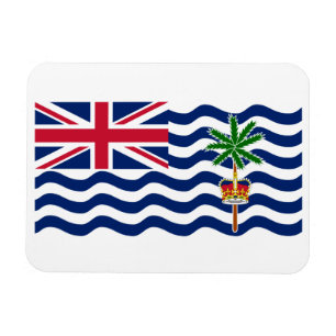 Imán Bandera del Territorio Británico del Océano Índico