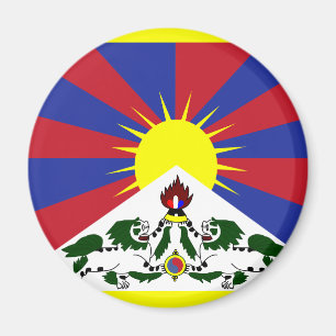 Imán Bandera del Tíbet