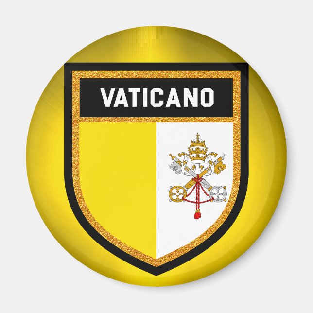 Imán Bandera del Vaticano (Frente)