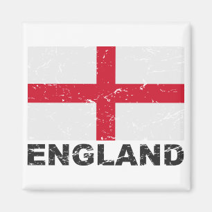 Imán Bandera del vintage de Inglaterra