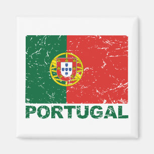 Imán Bandera del vintage de Portugal