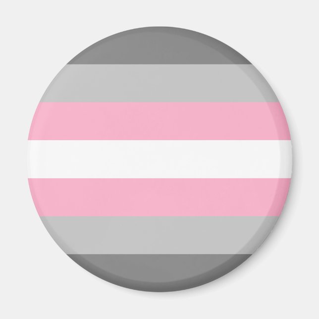 Imán Bandera Demigirl LGBT (Frente)
