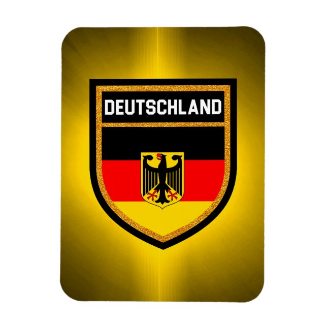 Imán Bandera Deutschland (Vertical)