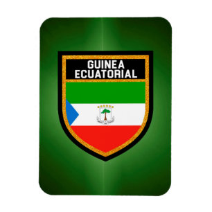Imán Bandera Ecuatorial de Guinea