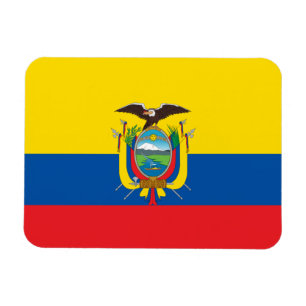 Imán Bandera ecuatoriana