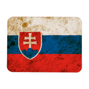 Imán Bandera eslovaca rugosa