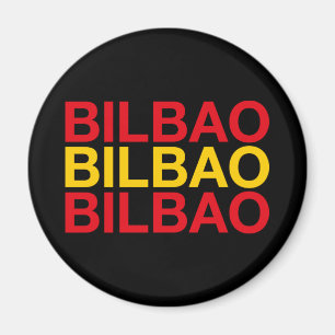 Imán Bandera española de BILBAO